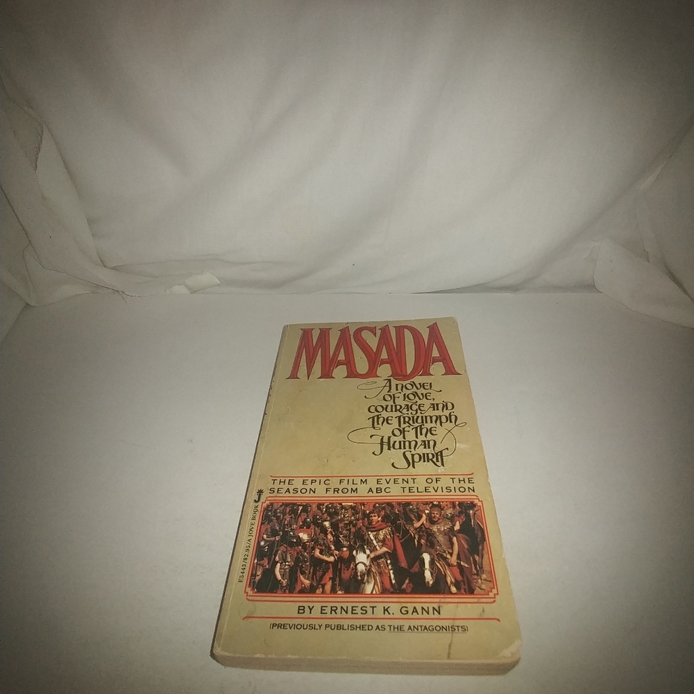 Masada by Ernest K. Gann 1981 First Jove Edition 2